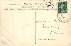 POSTAL Lisieux de la VENDIMIA la puerta de las cortes