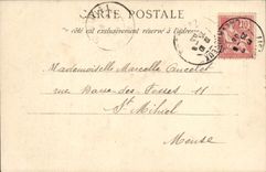 Iglesia de Lisieux de la POSTAL de la VENDIMIA del deseo