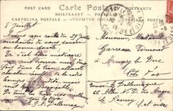 CPA Lisieux cour de charlotte corday