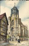 CPA Lisieux L'Eglise saint jacques