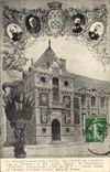 CPA Hotel des Postes de Lisieux Fetes d'inauguration 