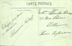 CPA Lisieux Le Jardin Public 