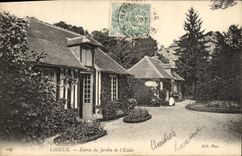 POSTAL Lisieux de la VENDIMIA entrado del jardín de Etoile