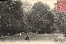 POSTAL Lisieux de la VENDIMIA el jardín de Etoile