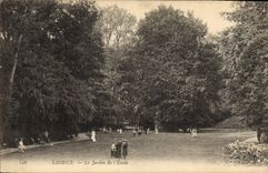 CPA Lisieux Le Jardin de L'Etoile 