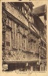 CPA Lisieux Maison du XVI e siecle dite de la Salamandre rue aux Fevres 
