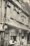 CPA Lisieux Rue aux Fevres manoir de la Salamandre 