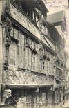 CPA Lisieux Maison du XVI e siecle dite de la Salamandre Rue aux Fevres
