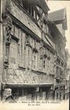CPA Lisieux Maison du XVI e siecle dite de la Salamandre Rue aux Fevres