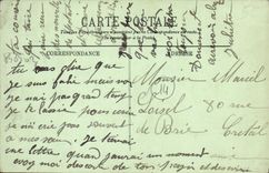 POSTAL Lisieux de la VENDIMIA el lugar Victor Hugo