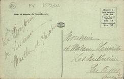 Mercado de los lugares de Lisieux de la POSTAL de la VENDIMIA en la mantequilla