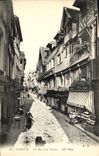 CPA Lisieux La Rue aux Feves 