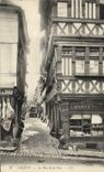CPA Lisieux La Rue de la Paix Boucherie