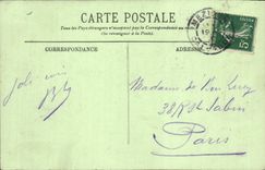 CPA Lisieux La Rue de la Paix Boucherie
