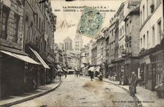 CPA Lisieux Grande Rue 