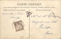 CPA Lisieux Une vue de la Grande Rue 