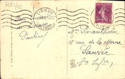 CPA La Petite Therese a 4 Ans et sa Mere