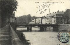 CPA Caen L'Orne au Pont de Vaucelles 
