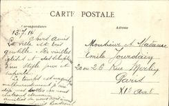 CPA Caen La Tour des Gens d'Armes 