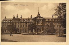 CPA Caen L'Hotel de Ville 