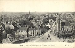 CPA Caen Vue generale prise de l'Abbaye aux Dames 