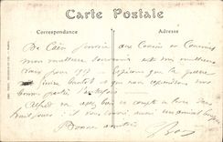 VINTAGE POSTCARD Caen View taken of the Abbey to the Ladies