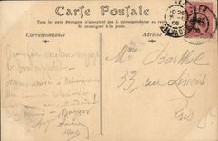 VINTAGE POSTCARD Caen Old Hotel of Than