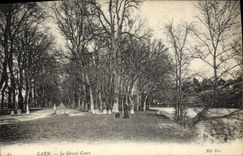 VINTAGE POSTCARD Caen the Great Course