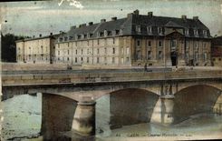 CPA Caen Caserne Hamelin Militaria 