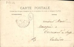 VINTAGE POSTCARD a Hello of Caen
