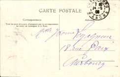 VINTAGE POSTCARD Old Caen of the Dukes Teacher training school teachers