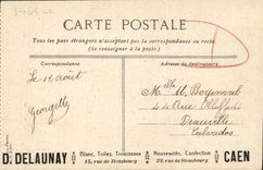 CPA Caen Abside de L'Eglise St Pierre 