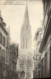VINTAGE POSTCARD Caen Detail of the Church Saint Pierre