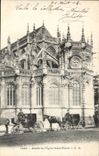 CPA Caen Abside de L'Eglise Saint Pierre 