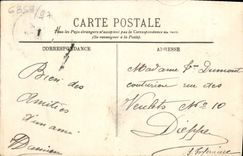 CPA Caen L'Abbaye aux Dames 