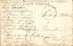 VINTAGE POSTCARD Caen Abbey with the Ladies the Crypt