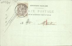 VINTAGE POSTCARD Caen Frontage of the Abbey to the Men