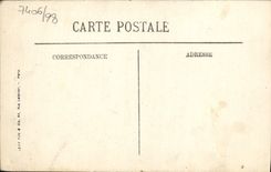 VINTAGE POSTCARD Caen the Church St Jean and the Leaning Tower