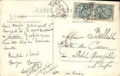 CPA Caen Eglise Saint Julien 