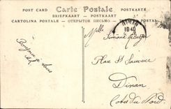 CPA Caen Le Clocher de Saint Pierre vue prise du Chateau