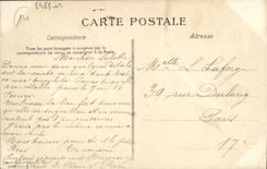 VINTAGE POSTCARD Caen the arrival of the sand glasses in Orne