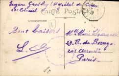 VINTAGE POSTCARD Caen the Hamelin Barracks and the Monument of the Mobiles