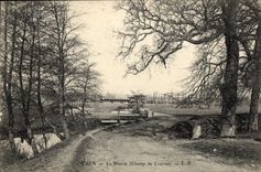 VINTAGE POSTCARD Caen the Meadow Racecourse