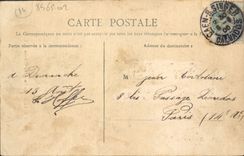 VINTAGE POSTCARD Caen the Large Gate of the Castle