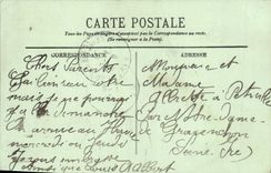 CPA Caen Le Chateau Porte de Secours Soldats Militaria