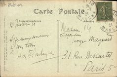 CPA Chateau de Caen Porte de Secours 