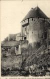 VINTAGE POSTCARD Castle of Caen Carries known as of Help
