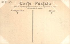 VINTAGE POSTCARD Caen the Castle Carries Help