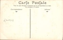 VINTAGE POSTCARD Caen the College Cloister and Tours of the Church Etienne Saint