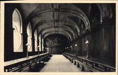 VINTAGE POSTCARD Caen Malherbe College the Refectory